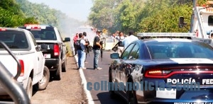 Registra Colima 5 narco bloqueos 2