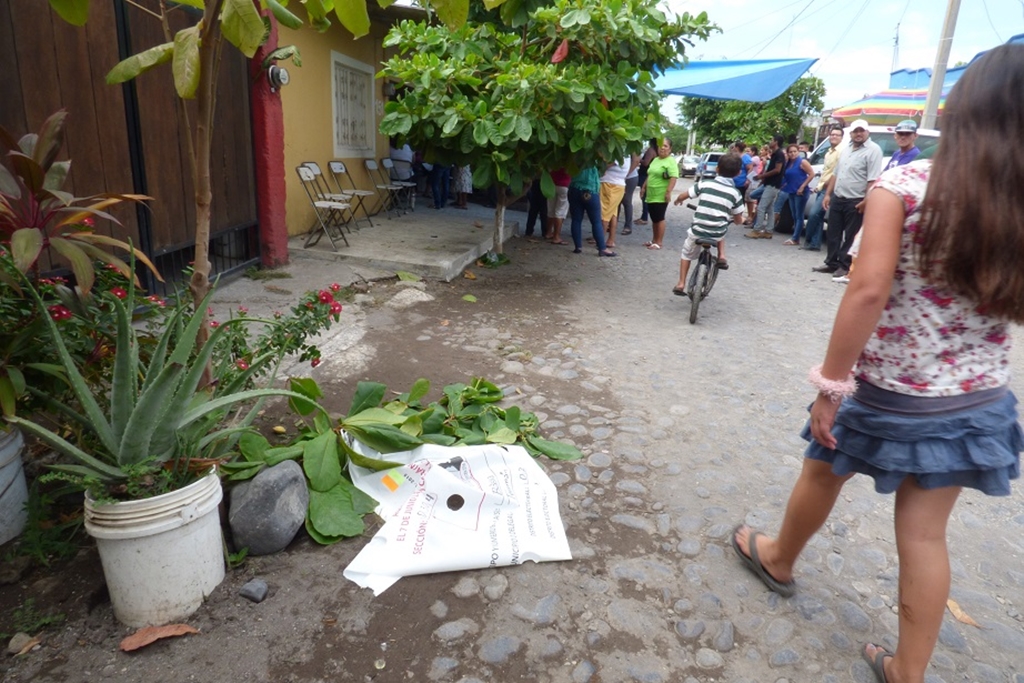 Reportan Vandalismo En Una Casilla Instalada En La Colonia Benito