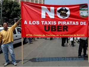 protesta taxis d.f