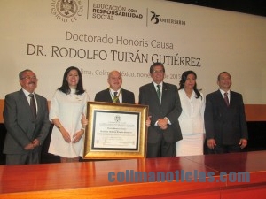 Entrega UdeC Doctorado Honoris Causa a Rodolfo Tuirán