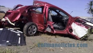 Mueren dos militares en accidente automovilístico