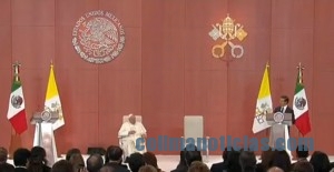 Papa y Peña Nieto