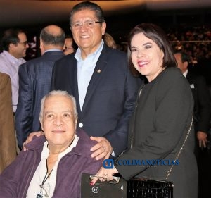 Ballet en el Auditorio Nacional, Rector, esposa y Zamarripa