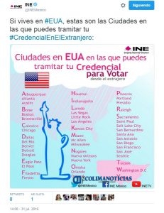 INE extranjero