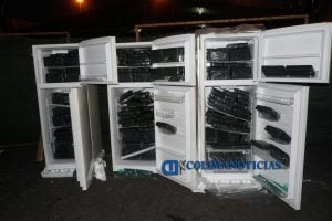 Ocultaban cargamento de cocaína en refrigeradores 2
