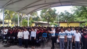 ceremonia de clausura del Cbtis 192