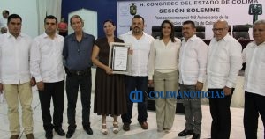 Celebra Congreso del Estado Sesión Solemne en Tecomán6