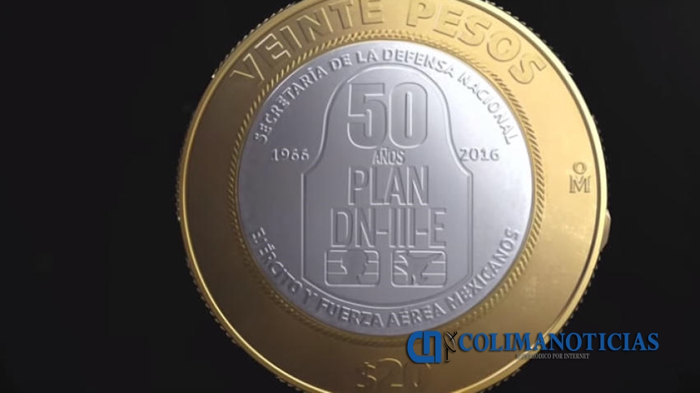 Llega La Nueva Moneda De Pesos Conmemorando Al Plan Dn Iii Colima