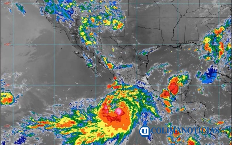 Hilary Se Convierte En Huracán Categoría 1 Se Prevén Lluvias Fuertes En El Occidente Del País 